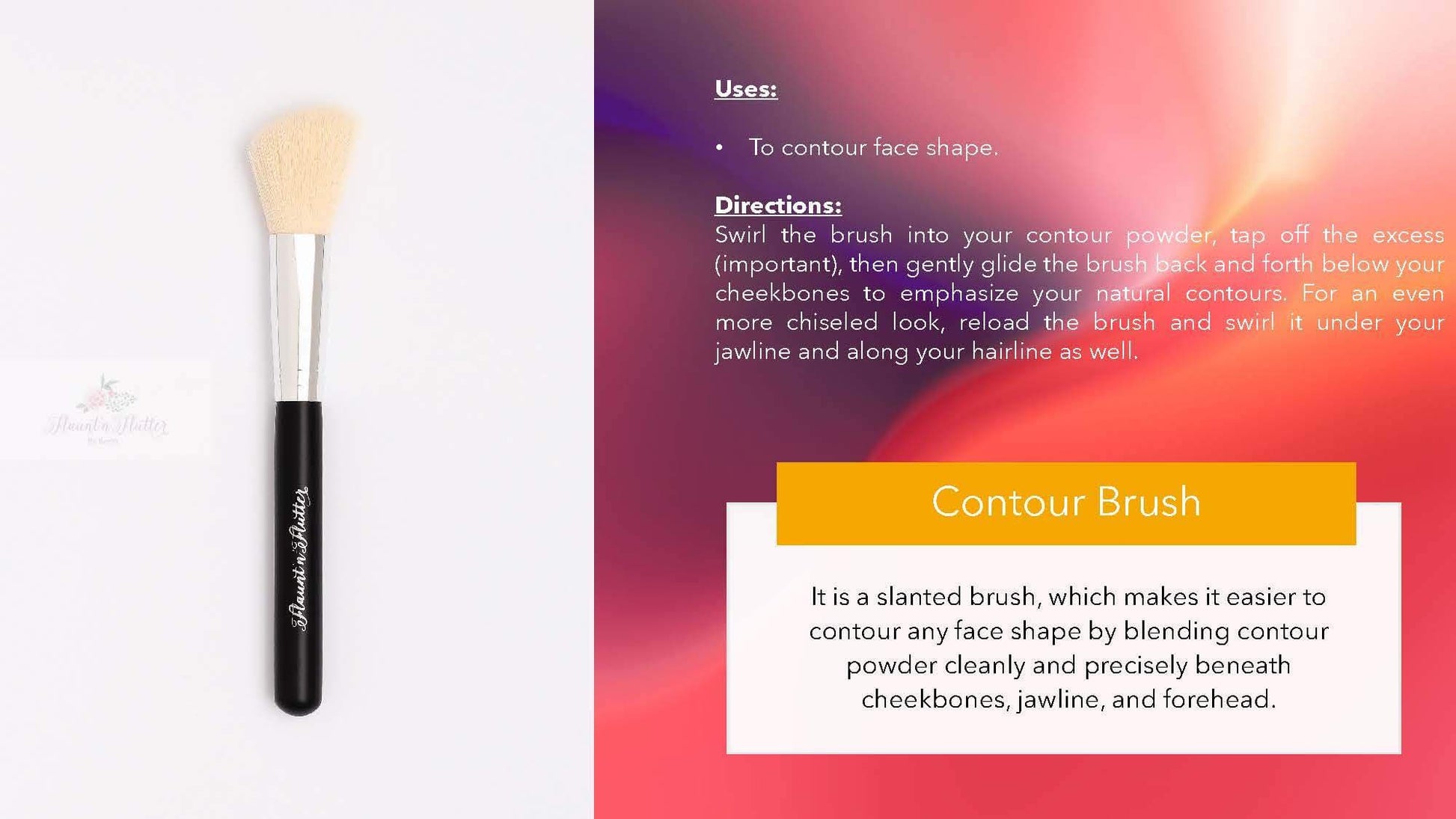 Flaunt n Flutter Essential Makeup Brush Set