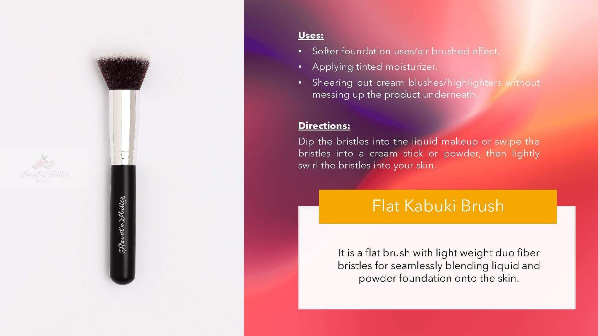 Flaunt n Flutter Essential Makeup Brush Set