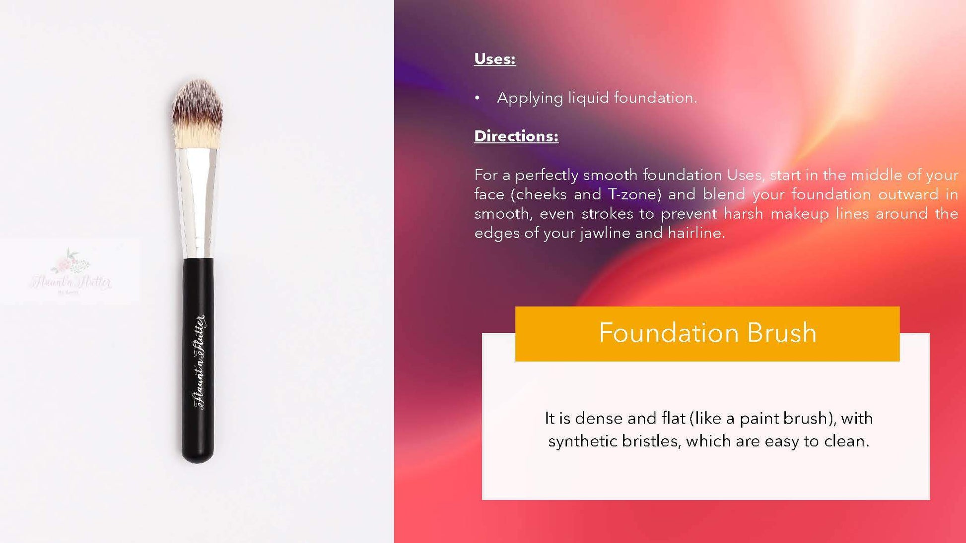 Flaunt n Flutter Essential Makeup Brush Set