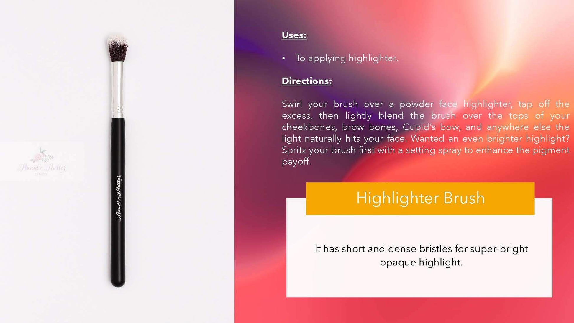 Flaunt n Flutter Essential Makeup Brush Set